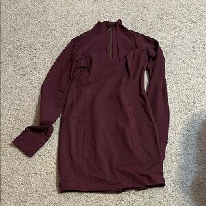 lululemon athletica Burgundy Mini Dress